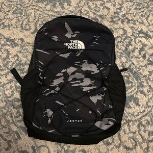 Black Camo The Northface Jester Backpack